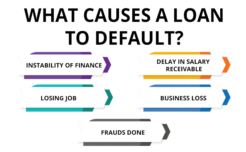 What causes a loan to default?