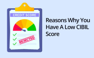 Read more about the article Reasons Why You Have A Low CIBIL Score